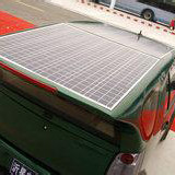 电动汽车安装太阳能电池